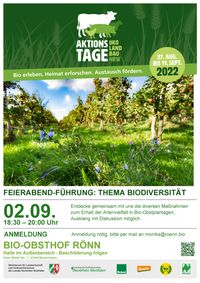Feierabend-F&uuml;hrung Biodiversit&auml;t 02.09.